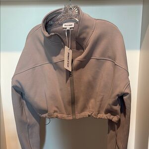 Women's Gold Hinge Cropped Sweatshirt